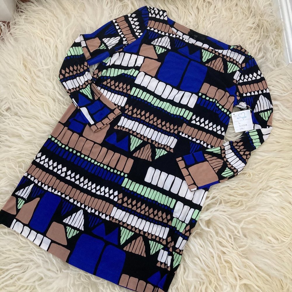 TIBI Printed Mini Dress - Picture 2 of 10